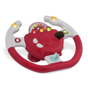 Battat - Interactive Steering Wheel - Portable Car Toy - Kids Games & Songs - Toddler Road Trip - 2 Years + - Geared To Steer