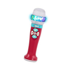 Battat - Toy Karaoke Mic - Light-Up & Voicechanging Microphone - Record & Playback - Sing-Along With Bluetooth - 3 Years + - Musical Light Show Microphone