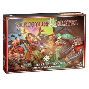 Usaopoly Pz120-521 Team Fortress 2 Gargoyles And Gravel Jigsaw Puzzle, Multicolor