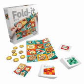 Thinkfun Fold-It Brainteaser Challenge Game - Innovative Folding Game Using Soft Cloth