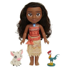 Moana Disney'S Singing Adventure Doll And Friends Doll Playset