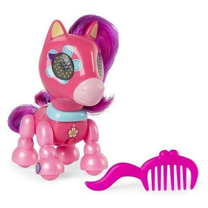 Zoomer Zupps Pretty Ponies, Dixie, Series 1 Interactive Pony With Lights, Sounds And Sensors