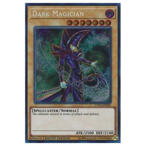 Dark Magician - Ct14-En001 - Secret Rare - Limited Edition