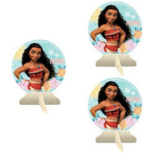 One Stop 3 Pack Disney Moana Centerpiece Birthday Party Supplies