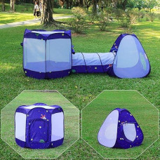 Homfu 3 In 1 Pop Up Tunnel Tent For Kids Play Indoor Outdoor For Children Toddler Boys Girls As Toy Crawl Play Tent