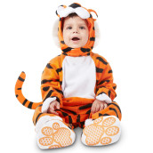 Spooktacular Creations Deluxe Baby Tiger Costume Set For Halloween Dress Up Party, Animal Theme Party And Cartoon Charactersthemed Party (18-24 Months)