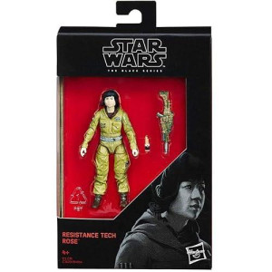 Star Wars 2017 The Black Series Resistance Tech Rose (The Last Jedi) Action Figure 3.75 Inches