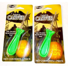 Fun World Green Lot Of 2 Pumpkin Carver 6 1/2In Nip