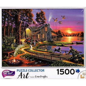An Early Surprise 1500 Pc Collector Art Puzzle By Artist: Geno Peoples