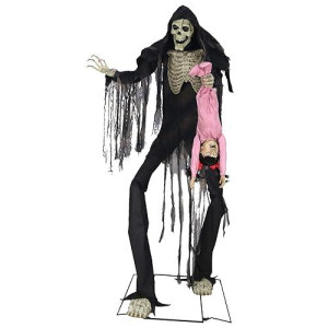 Uhc Scary Towering Boogey Man Animated Horror Party Decoration Halloween Prop