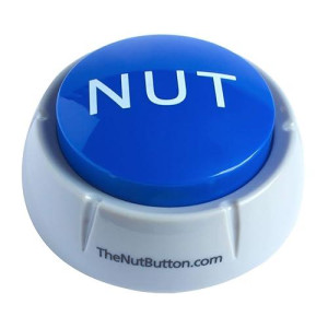 The Nut Button Toy - When Memes Become Reality | Meme Gag Gift For Him Boyfriend Husband Friend | Hilarious Funny Prank Buzzer For Holiday & Christmas | Silly Easy To Use | Press Button That Says Nut
