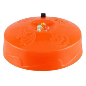 Nknown Halloween Fall Spooky Creepy Haunted House Kids Teen Toddlers Led Pumpkin Strobe Light Batteries Included
