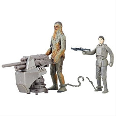 Star Wars Chewbacca (Mimban) And Han Solo (Mimban) - Force Link 2.0 Action Figures