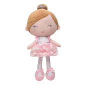 Baby Starters Plush Snuggle Buddy Baby Doll, Soft Annette Doll