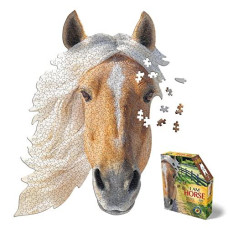 Madd Capp Puzzles - I Am Horse - 550 Pieces - Animal Shaped Jigsaw Puzzle