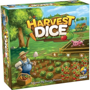 Grey Fox Games Harvest Dice Board Game, Roll And Write, 2-4 Players