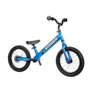 Strider - 14X Sport Balance Bike, Ages 3 To 7 Years, Awesome Blue - Pedal Conversion Kit Sold Separately