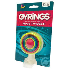 Gamewright Brainwright Gyrings Fidget Widget 5" Multi-colored