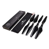 Master Airscrew Upgrade Propellers For 3Dr Solo With Built-In Nut - Black, 4 Pcs