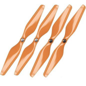 Master Airscrew Upgrade Propellers For 3Dr Solo With Built-In Nut - Orange, 4 Pcs