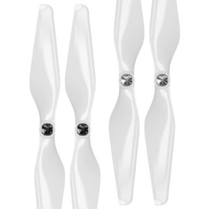 Master Airscrew Upgrade Propellers For Dji Phantom 1-3 With Built-In Nut - White, 4 Pcs