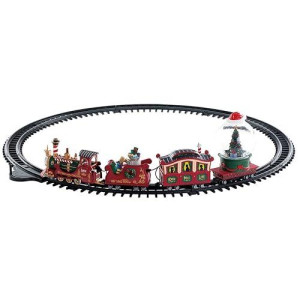 Lemax North Pole Railway, 26.18 In L X 44.49 In W X 5.91 In H, Polyresin Plastic Blend