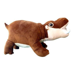 Adore 14" Standing Grumpy The Farting Hippo Hippopotamus Stuffed Animal Plush Toy