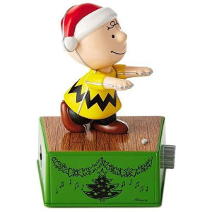 Hallmark Peanuts Charlie Brown Christmas Dance Party Figurine