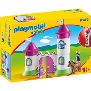 Playmobil Castle With Stackable Towers, Multicolored