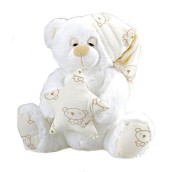 Bo-Toys Good Night Plush Teddy Bear Star Stuffed Animal 10 Inches