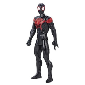 Spider-Man: Into The Spider-Verse Titan Hero Series Mile Morales with Titan Hero Power Fx Port Action Figures E2903