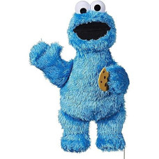 Sesame Street Feed Me Cookie Monster Plush: Interactive 13 Inch Cookie Monster, Says Silly Phrases, Belly Laughs, Toy For Kids 18 Months Old And Up