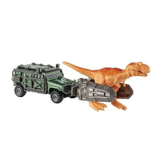 Matchbox Jurassic World Dino Transporters Tyranno-Hauler Vehicle And Figure