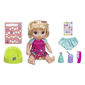 Baby Alive Potty Dance Baby: Talking Baby Doll With Blonde Hair, Potty, Rewards Chart, Undies And More, Doll That 
