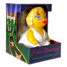 Celebriducks - Pond Bombshell - Floating Rubber Ducks - Collectible Bath Toy Gift For Kids & Adults Of All Ages