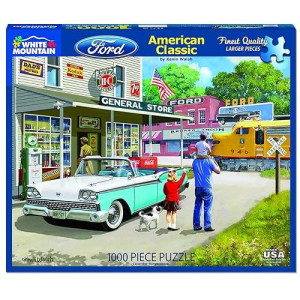 White Mountain Puzzles American Classics - 1000 Piece Jigsaw Puzzle