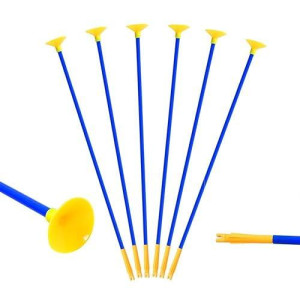 Kiddie Play Replacement Arrows For Kids Bow And Archery Set Toy Arrows With Suction Cups 20" (8 Pack)