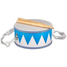 Goki 61898 Drum, Blue/White
