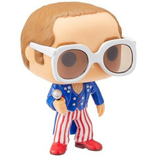 Funko Pop! Rocks: Elton John - Red White Blue Collectoble Figure