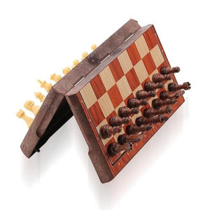 Colorgo Magnetic Travel Chess Set, Portable Mini Chess Board Game For Adults And Kids (Classic Edition)