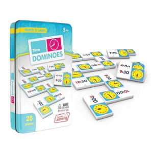 Junior Learning Jl486 Time Dominoes Small