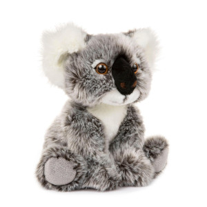 Wildlife Tree 12 Inch Stuffed Koala Plush - Floppy Animal Kingdom Collection Toy For Educational Learning And Cuddly Fun