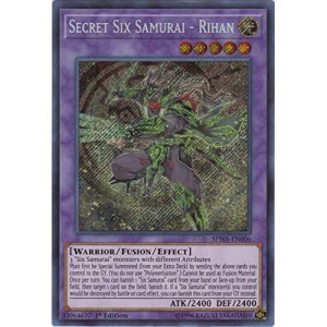 Secret Six Samurai - Rihan - Spwa-En006 - Secret Rare - 1St Edition - Spirit Warriors (1St Edition)