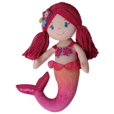 Snuggle Stuffs Purple Caribbean Mermaid Plush Doll, 13"