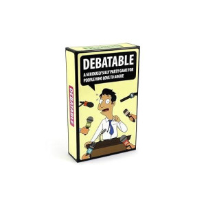Mindmade Debatable - A Hilarious Party Game For People Who Love To Argue