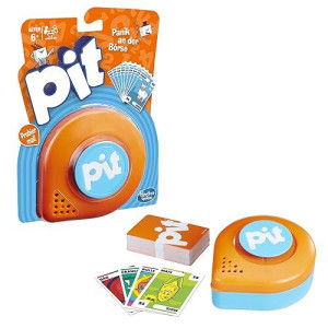 Hasbro Pit - Exchange Cards And Win - Family Game For Home Or Travel (German Version)