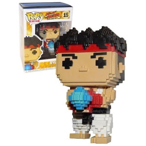 Funko Ryu - Street Fighter 8-Bit Pop! Vinyl Figure #15 Gamestop Exclusive