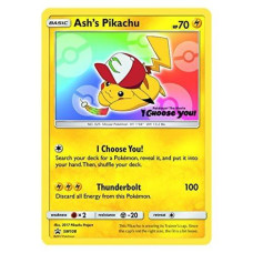 Ash'S Pikachu - Sm108 - Promo - Sm Black Star Promo