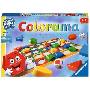 Ravensburger Colorama 24921 - Assignment Game For The Little Ones - Game For Children From 3 To 6 Years - Playing New Learning For 1-6 Players