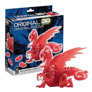Bepuzzled | Dragon Deluxe Original 3D Crystal Puzzle, Ages 12 And Up